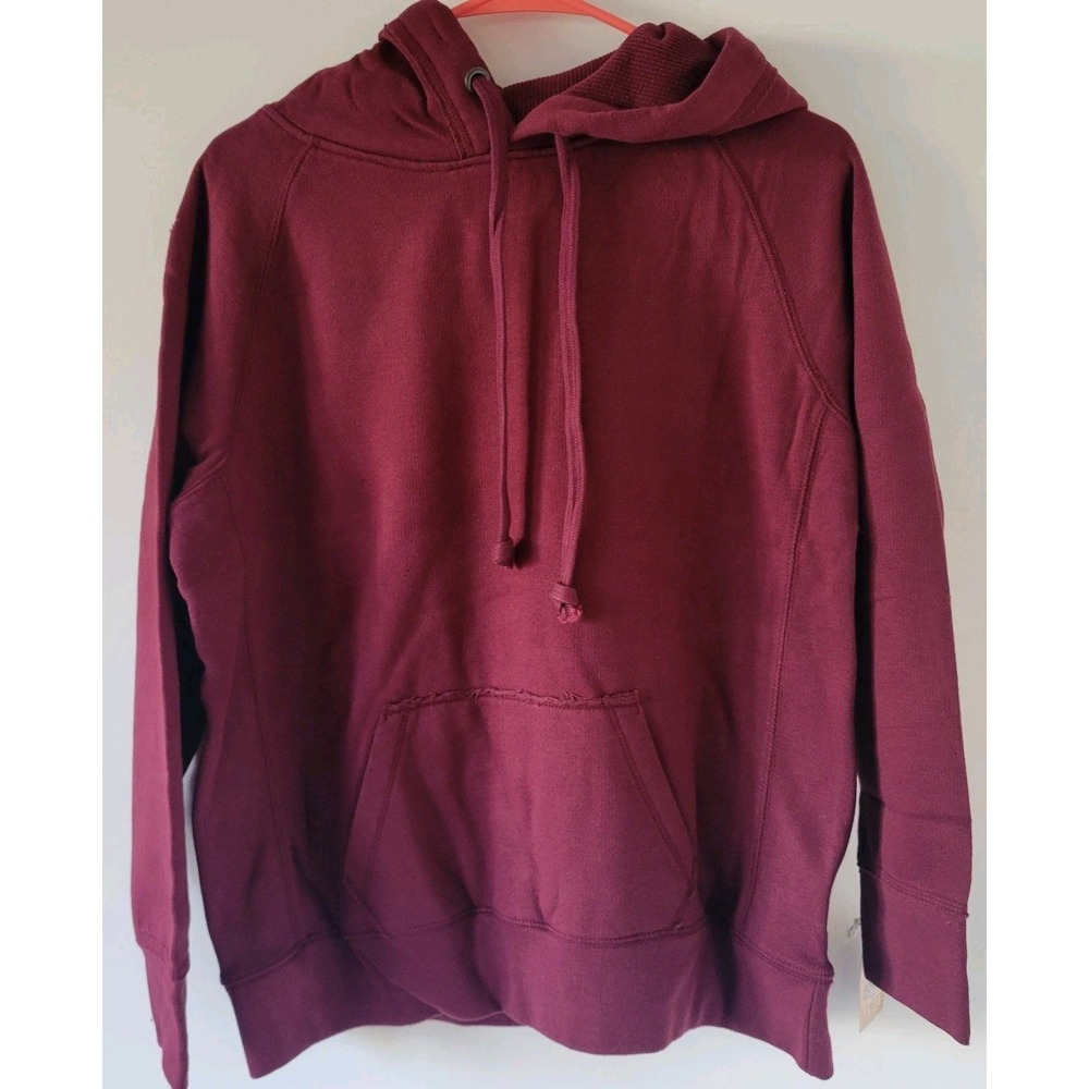 League 91 Collegiate Wear Youth Hoodie Sweatshirt.  Maroon Red. Sz XL Unisex